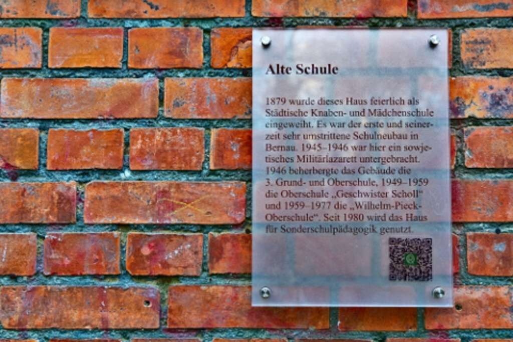 Foto: Infotafel Johanna-Schule / D.von Bode